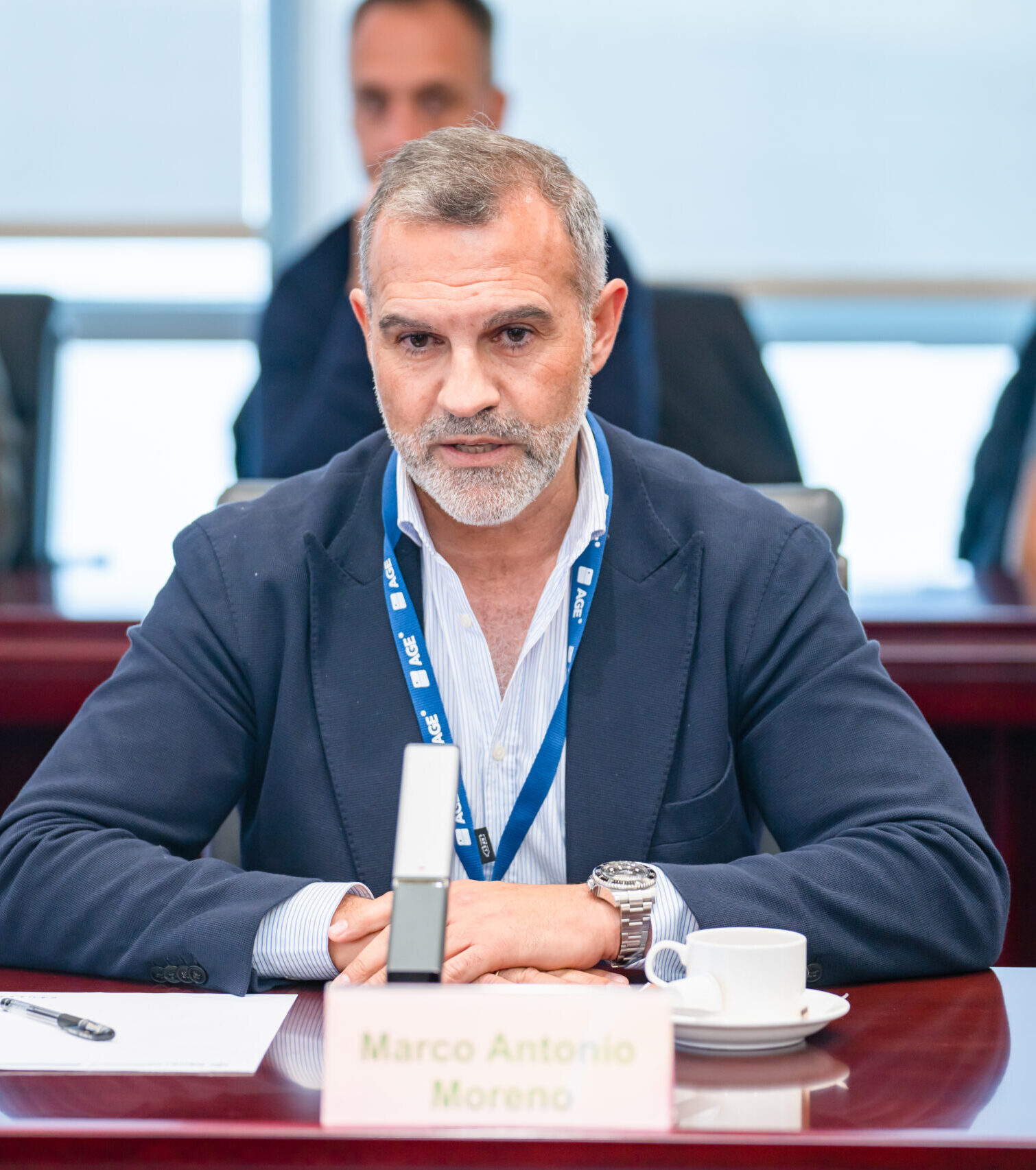 Marco Moreno in Fuyao Headquarters